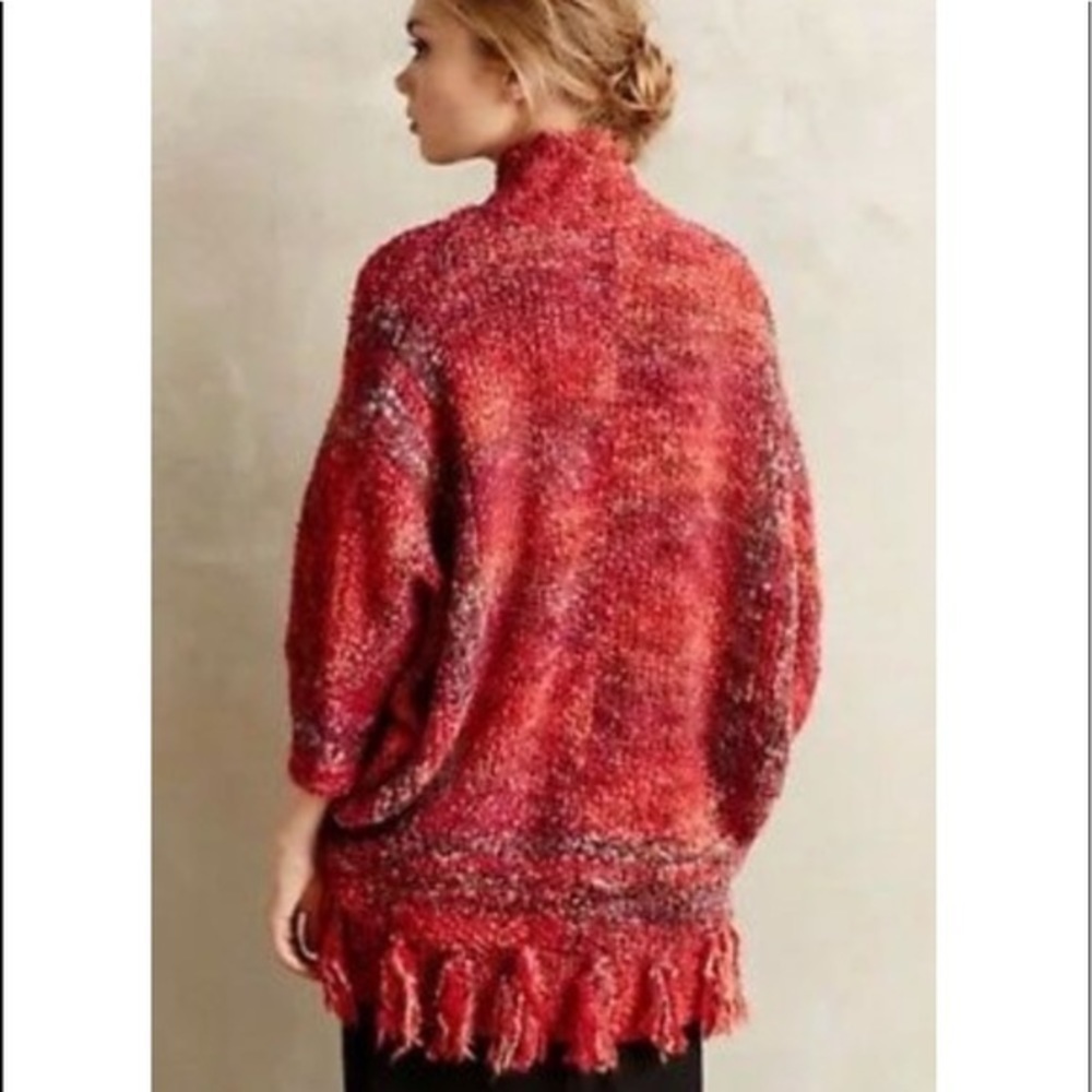 Anthropologie Sleeping on Snow Cocoon Cardigan Sm - Picture 3 of 10